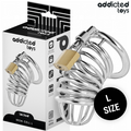 ADDICTED TOYS LOCKED - IRON CELL METALL-PENISKÄFIG 5 CM GRÖSSE L Keuschheitskäfig diskret online kaufen