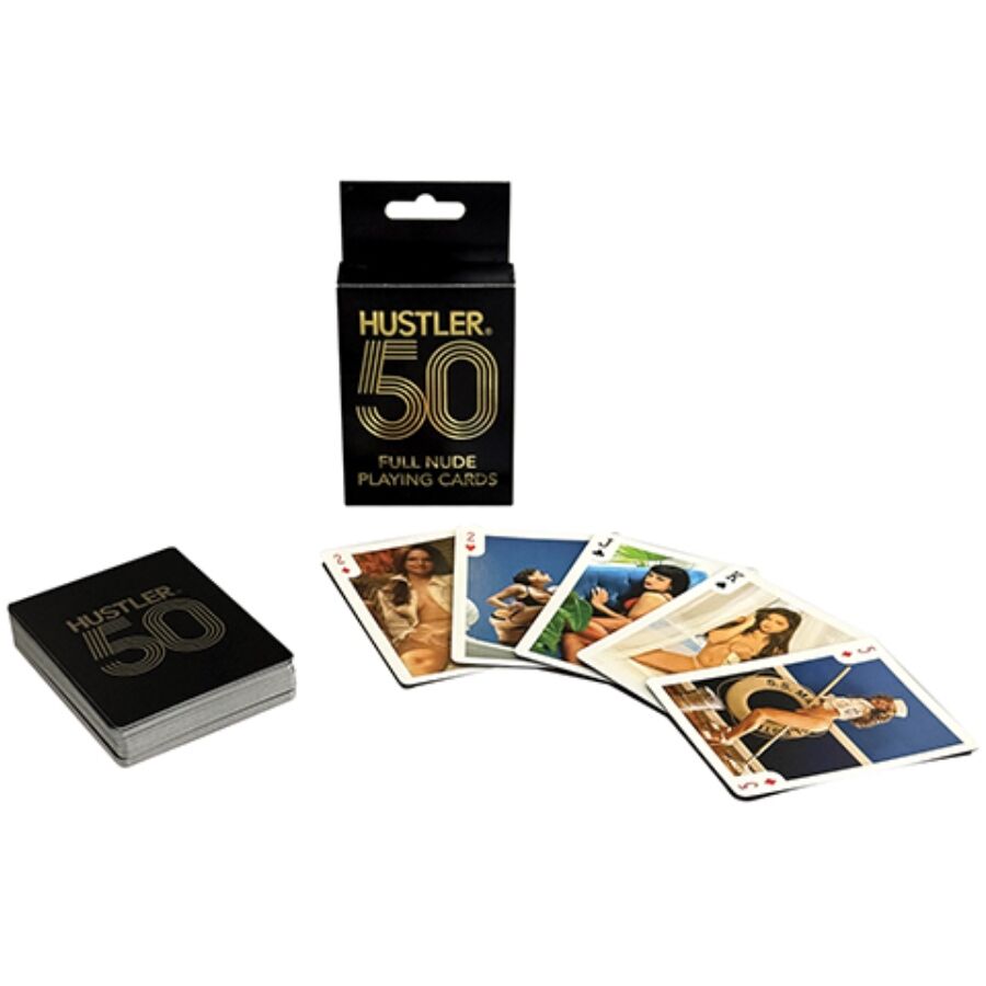 KHEPER GAMES – Hustler 50 Nacktkarten | Erwachsene Kartenspiel – Erotikspiel Bild 1