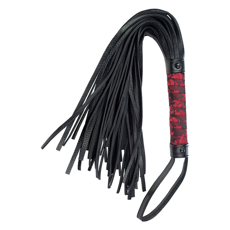 CalExotics Scandal Black Whip 37,5 cm – BDSM & Bondage | Secret Pulse Bondage-Fessel diskret online kaufen