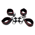 CALEXOTICS Scandal Handschellen Hog Tie – Luxuriöse Bondage Fesseln mit O-Ring