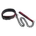 CALEXOTICS - SCANDAL HALSKETTE MIT SCHWARZEM RIEMEN – Erotik-Schmuck Bild 1