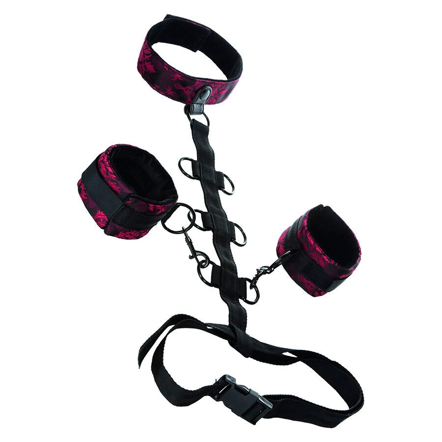 CALEXOTICS Scandal Collar Body Restraint – Luxuriöses Bondage Halsband & Fesselset | Secet Pulse