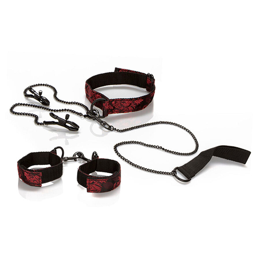 CALEXOTICS Scandal Submissive Kit – Luxuriöses Bondage Set für Anfänger & SM | Secet Pulse