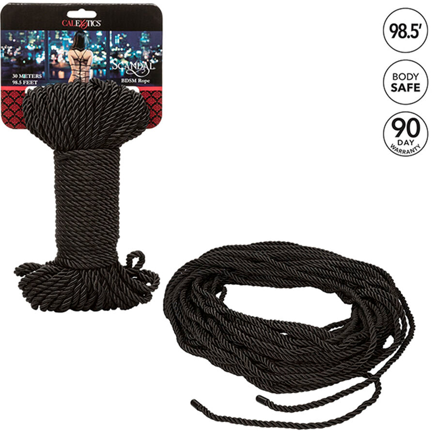 SCHWARZES BDSM-SEIL 30 M bei Secret Pulse im Erotikshop
