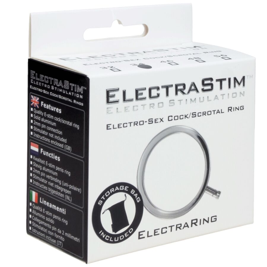 ELECTRASTIM - ELECTRARINGS METALL-PENISRING 32 MM bei Secret Pulse im Erotikshop