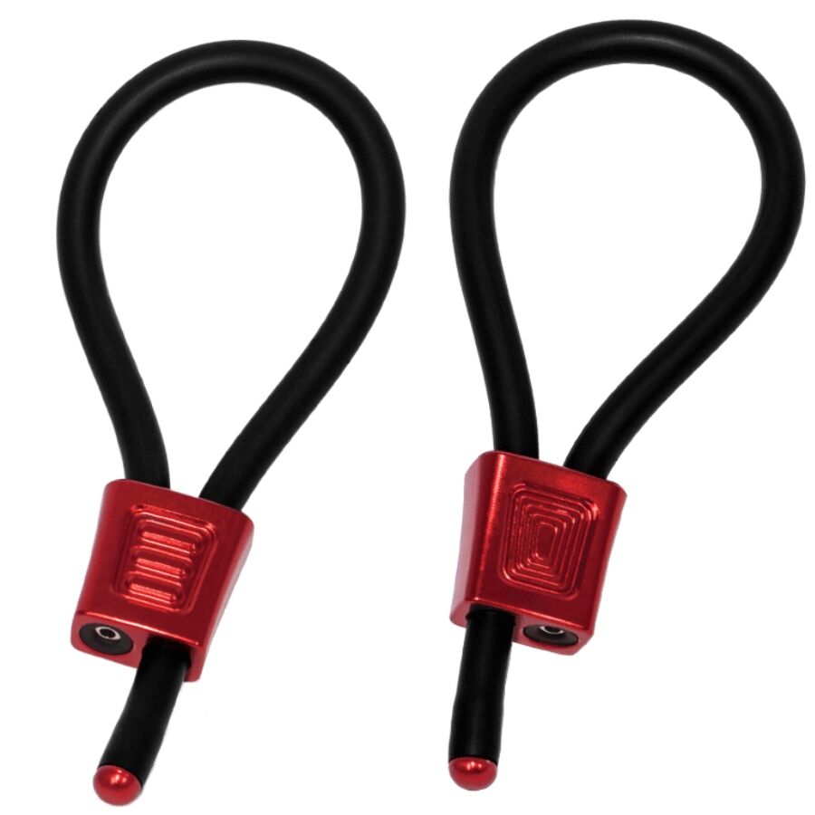 ELECTRASTIM - PRESTIGE ELECTRA LOOPS VERSTELLBARE COCKRINGE ROT Penisring diskret online kaufen