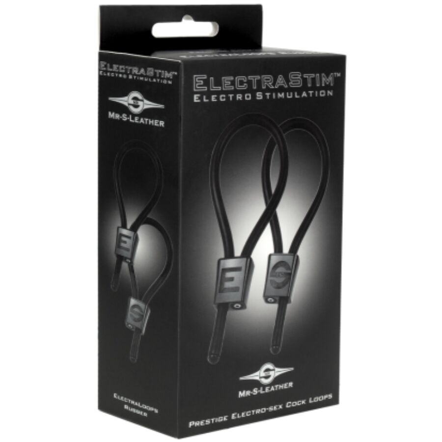 ELECTRASTIM - PRESTIGE ELECTRA LOOPS VERSTELLBARE COCKRINGE SCHWARZ bei Secret Pulse im Erotikshop