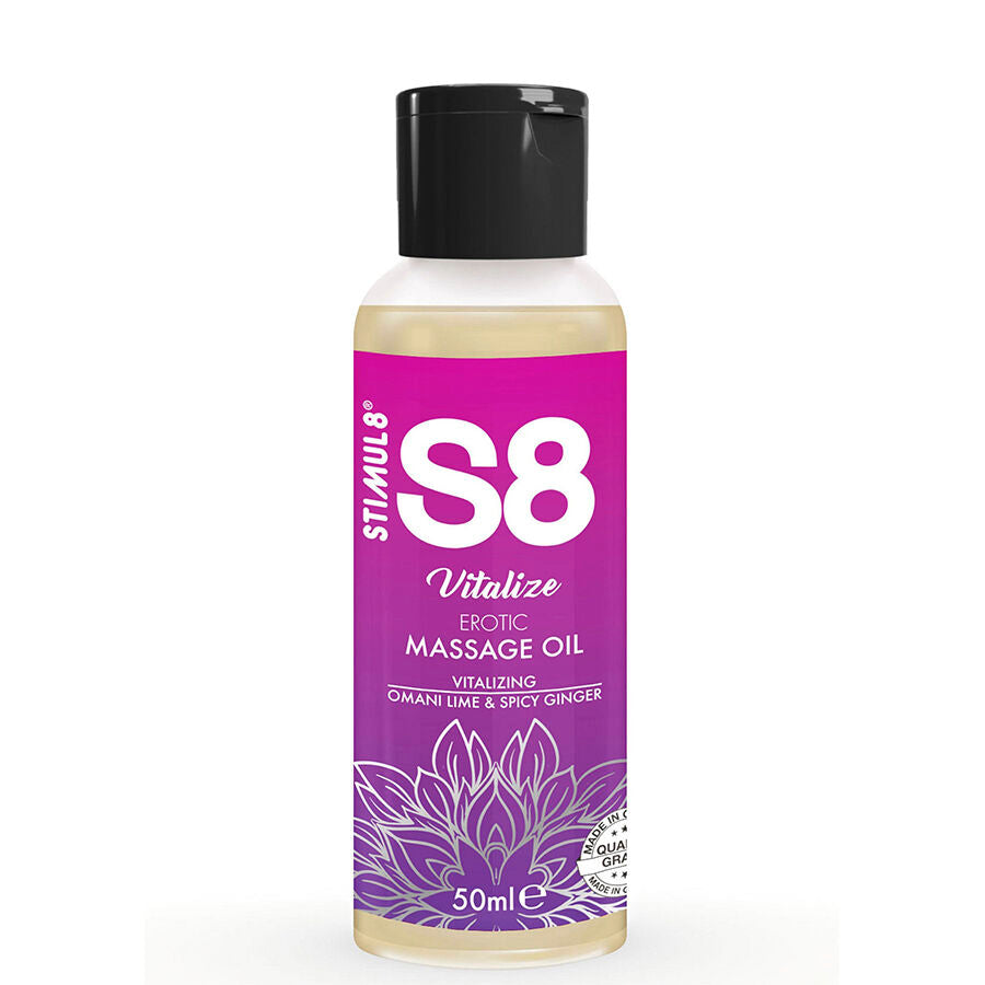 STIMUL8 S8 Massageöl Box 3 × 50 ml – Sinnlich, Vitalisierend & Hautfreundlich Set diskret online kaufen