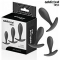 ADDICTED TOYS - 3ER-SET ANALPLUG MODELL 2 Sextoy-Set Produktansicht