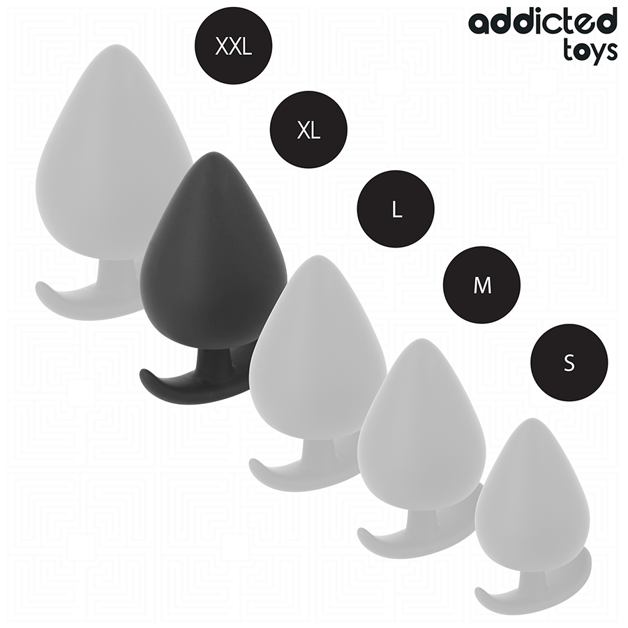 ADDICTED TOYS - ANALPLUG GRÖSSE XL 9.5 CM hochwertiges Intimtoy