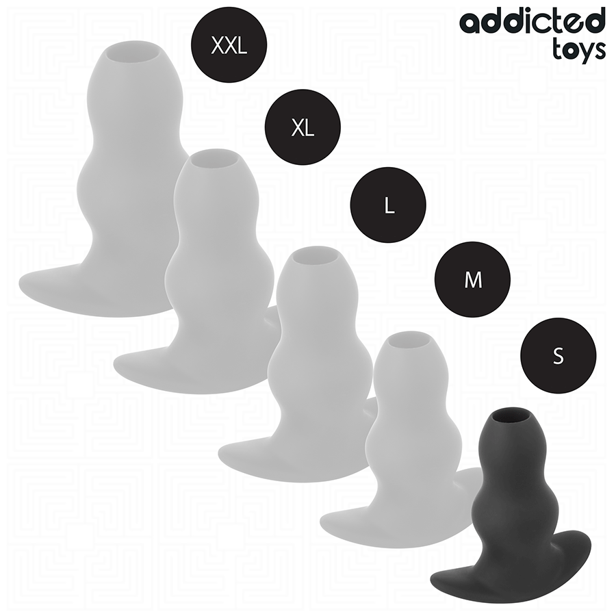 ADDICTED TOYS - HOHL ANALPLUG GRÖSSE S 7,3 CM hochwertiges Intimtoy