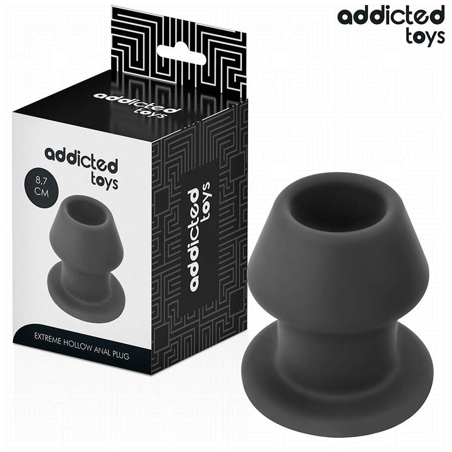 ADDICTED TOYS - EXTREM HOHL ANAL PLUG GRÖSSE M 8,7 CM Analplug diskret online kaufen