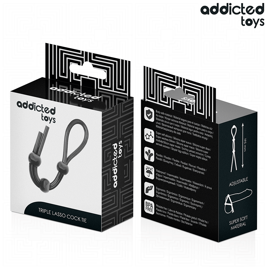 ADDICTED TOYS - SILIKONSEIL FÜR DEN TRIPLE LOOP PENIS – Erotik-Zubehör Bild 7