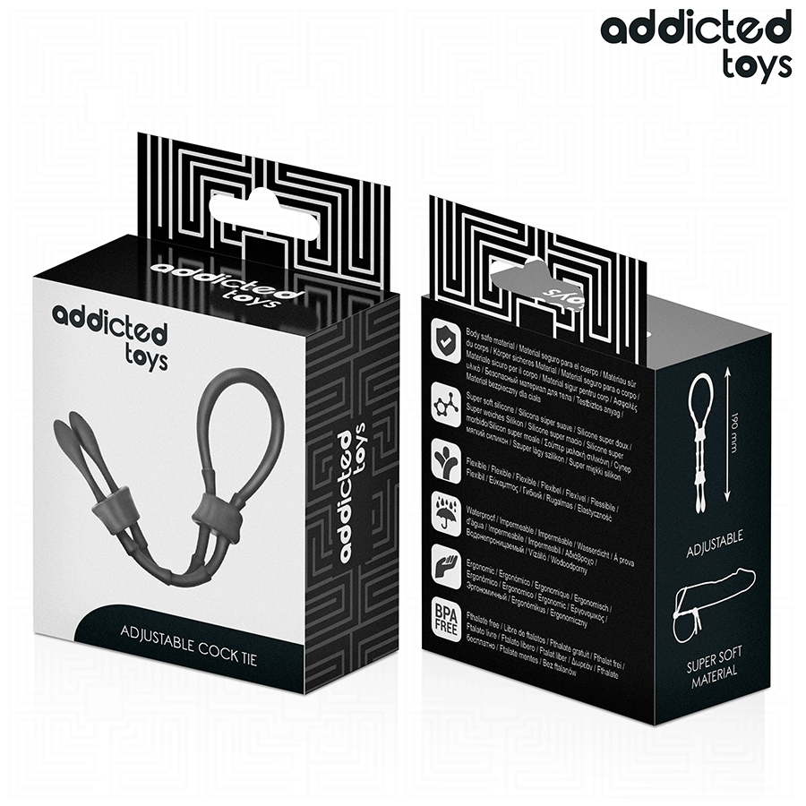 ADDICTED TOYS - VERSTELLBARES SILIKONSEIL FÜR DEN PENIS – Erotik-Zubehör Bild 7