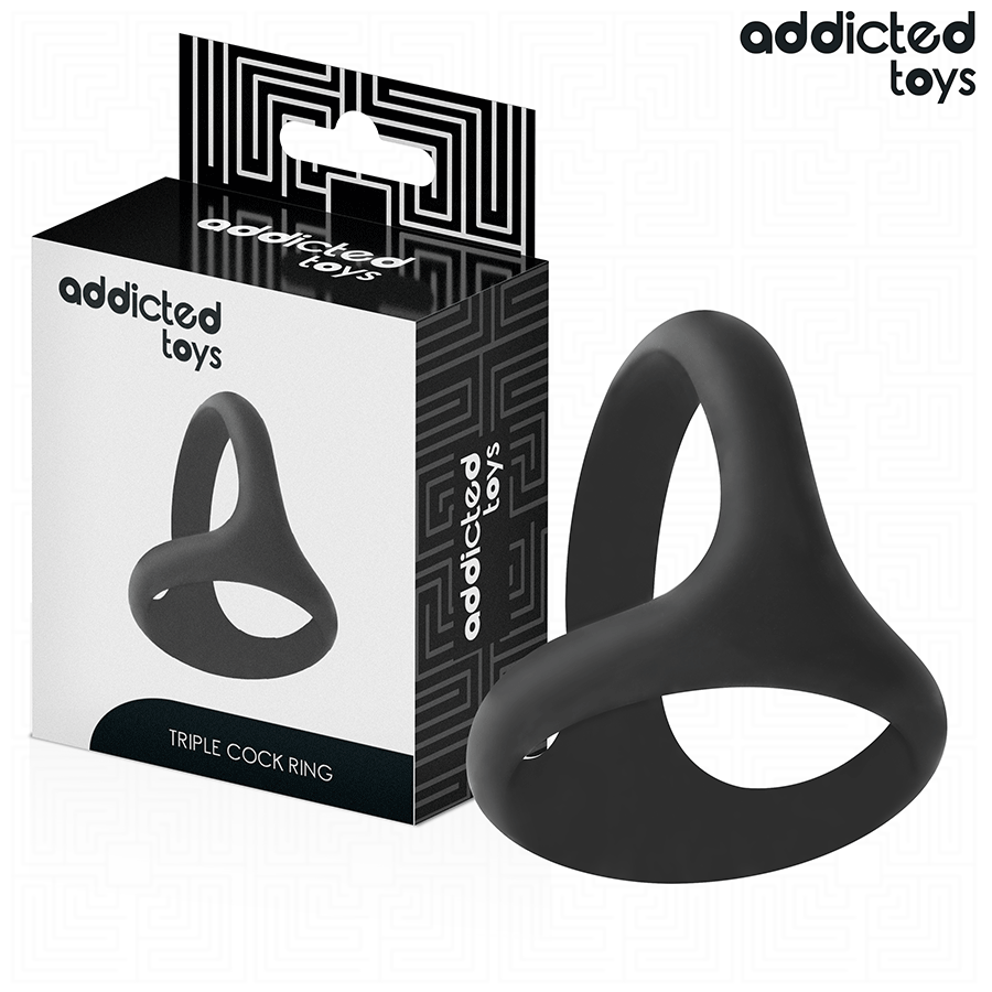 ADDICTED TOYS - DICKER DREIFACH-PENISRING Penisring diskret online kaufen