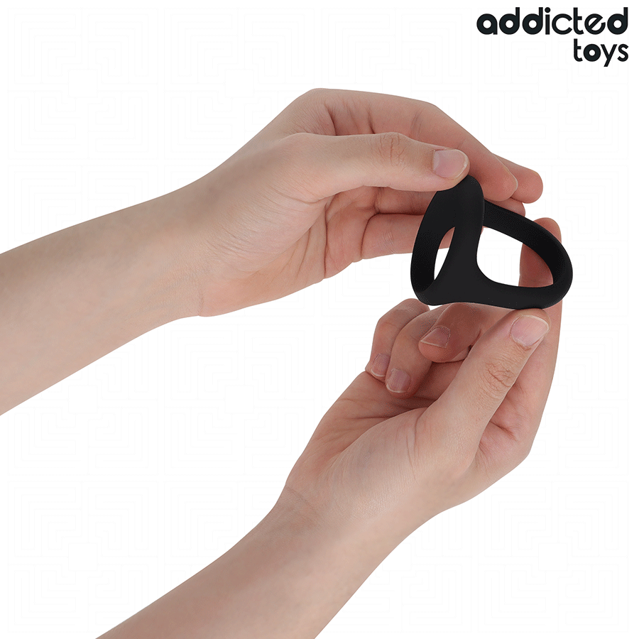 ADDICTED TOYS - DICKER DREIFACH-PENISRING Produktansicht und Details