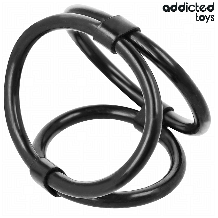 ADDICTED TOYS - DREIFACH-PENISRING Penisring diskret online kaufen