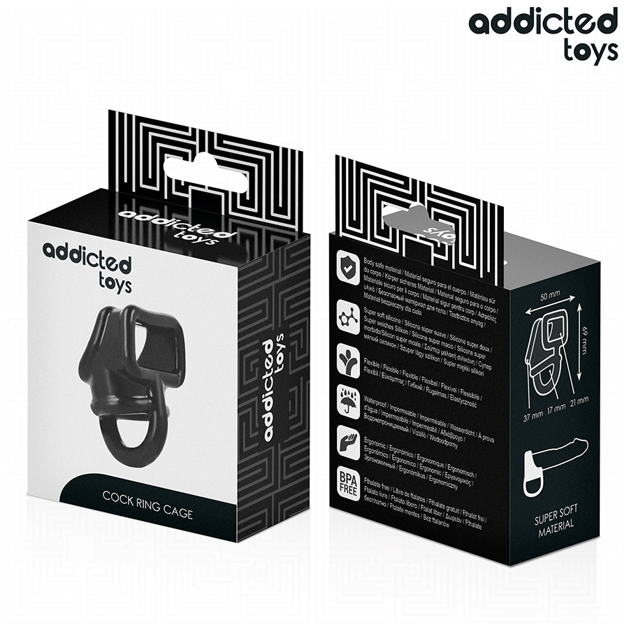 ADDICTED TOYS - PENISKÄFIGRING – Erotik-Zubehör Bild 7