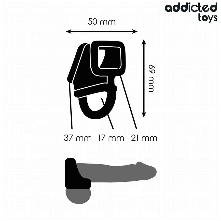 ADDICTED TOYS - PENISKÄFIGRING – Erotik-Zubehör Bild 4