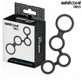 ADDICTED TOYS - PENISRING MIT TEILERN FÜR HODEN Penisring diskret online kaufen