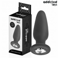 Addicted Toys Analplug mit Juwel L – 12,6 cm großer Analplug für erfahrene Nutzer Analplug diskret online kaufen
