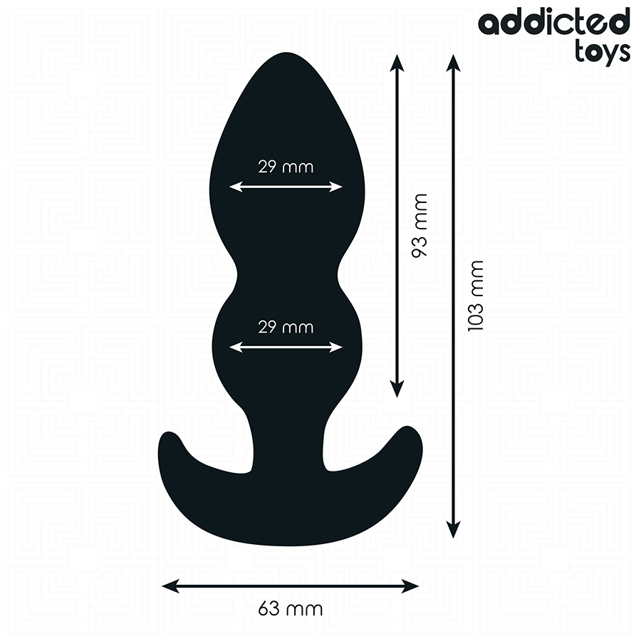 ADDICTED TOYS - ANALSTECKER GRÖSSE S 10,3 CM für sinnliche und diskrete Momente