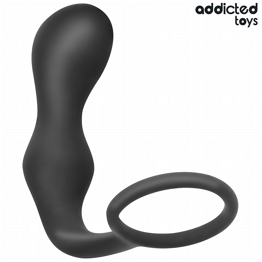 ADDICTED TOYS - ANALPLUG MIT RING MODELL 3 Produktansicht und Details