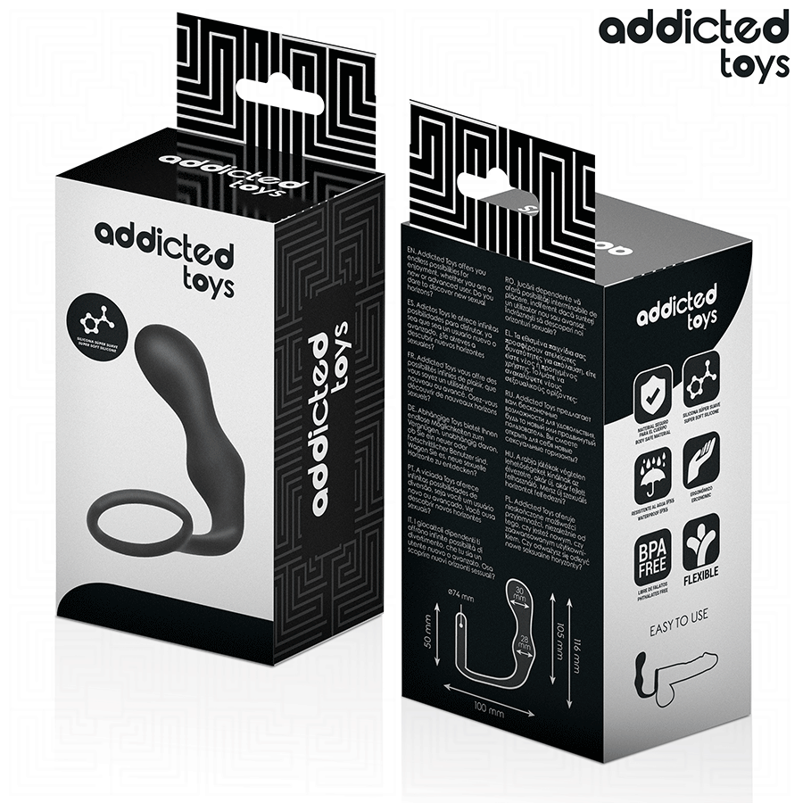 ADDICTED TOYS - ANALPLUG MIT RING MODELL 3 Analplug diskret online kaufen
