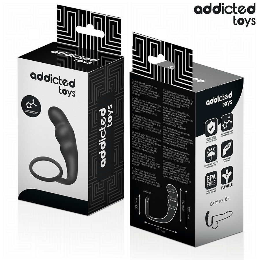 ADDICTED TOYS - ANALPLUG MIT RING MODELL 4 Analplug diskret online kaufen