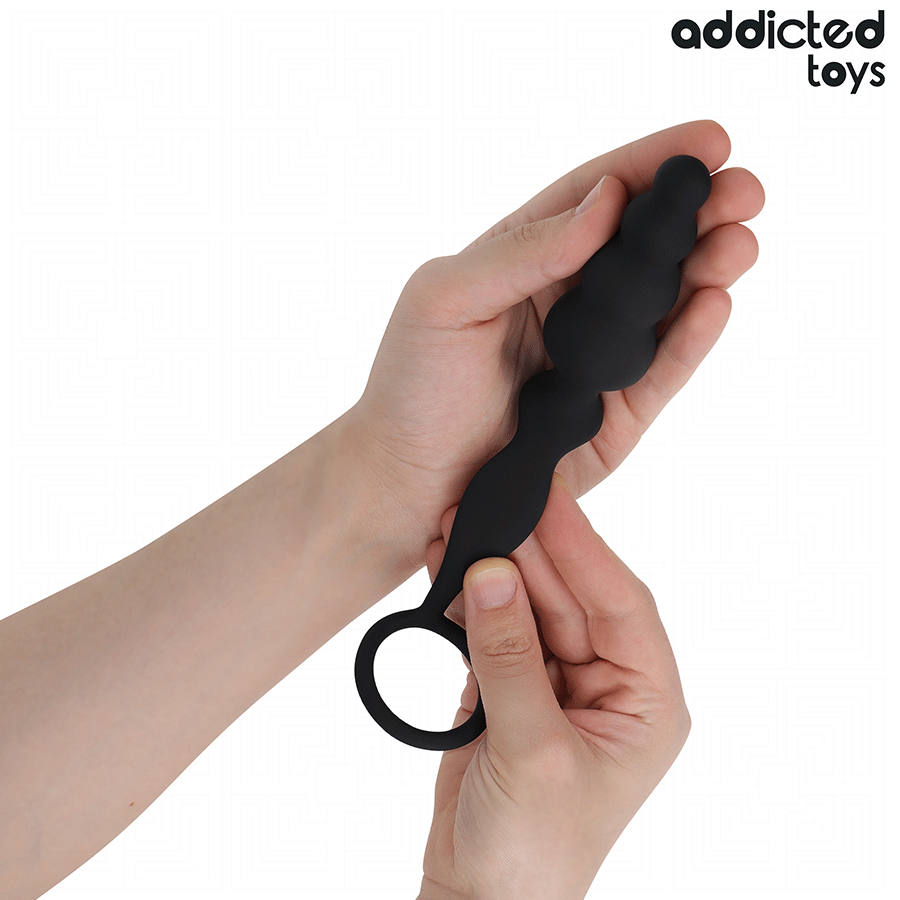 ADDICTED TOYS - ANALPLUG MIT RING MODELL 5 bei Secret Pulse im Erotikshop
