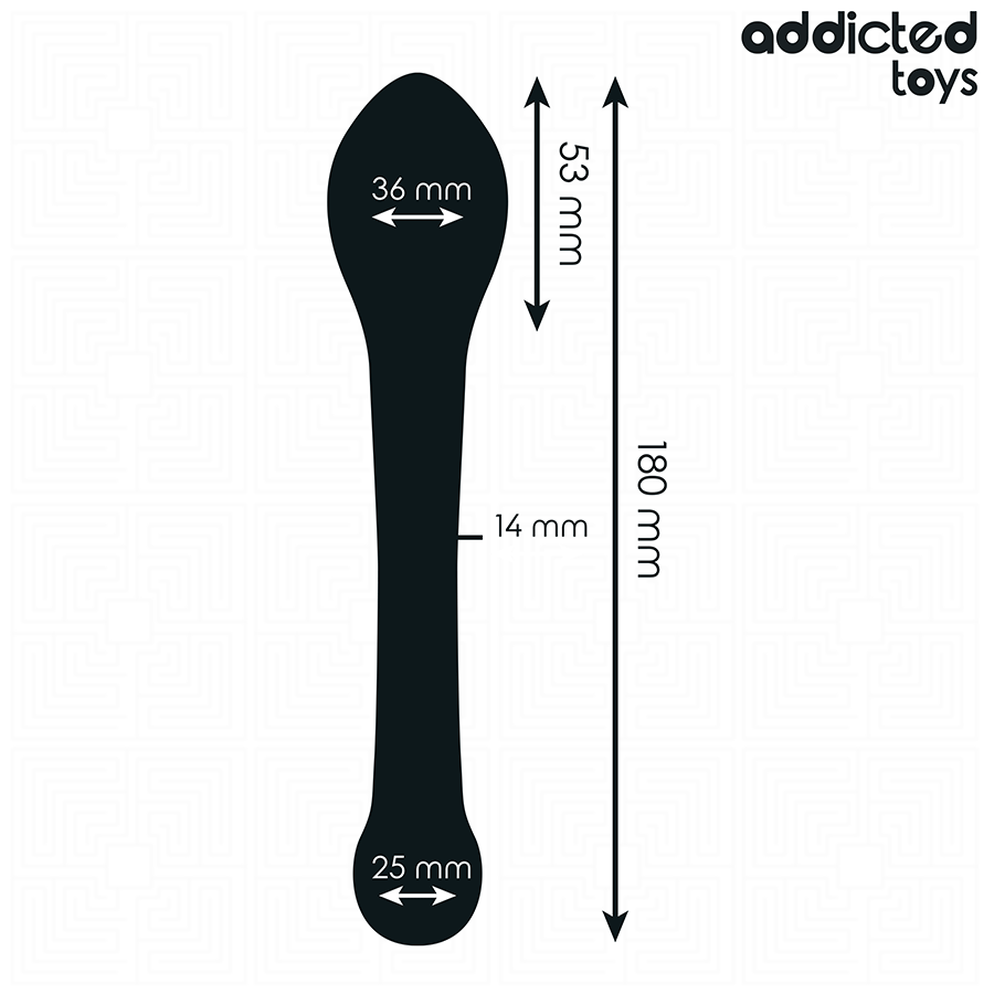 ADDICTED TOYS - ANALSTIMULATOR 18 CM für sinnliche und diskrete Momente