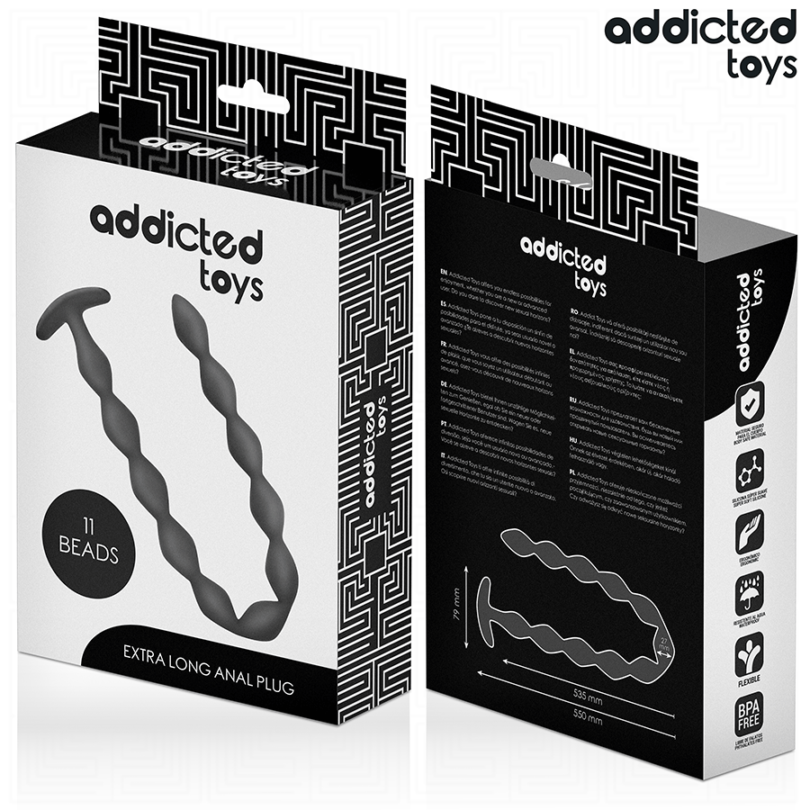 ADDICTED TOYS - EXTRA LANGER ANALPLUG Analplug diskret online kaufen