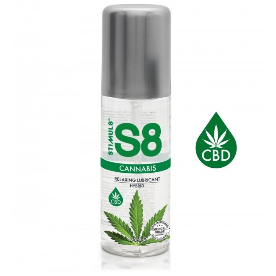 STIMUL8 - S8 CANNABIS HYBRID-SCHMIERMITTEL 125 ML Gleitgel diskret online kaufen