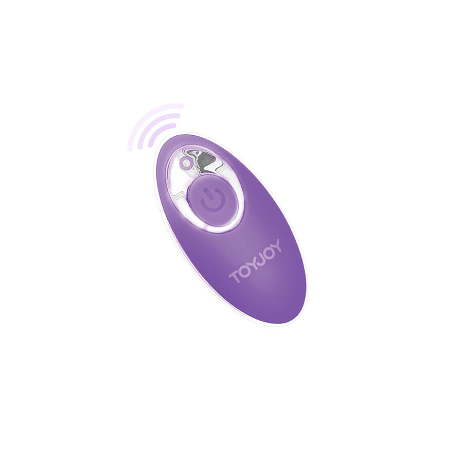 TOYJOY - HAPPINESS MY ORGASM EGGSPLODE LILA VIBRATOR MIT FERNBEDIENUNG Produktansicht und Details