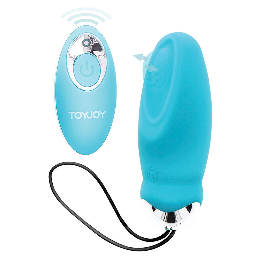 TOYJOY - HAPPINESS IM SO EGGCITED VIBRATOR FERNBEDIENUNG BLAU Vibrator diskret online kaufen
