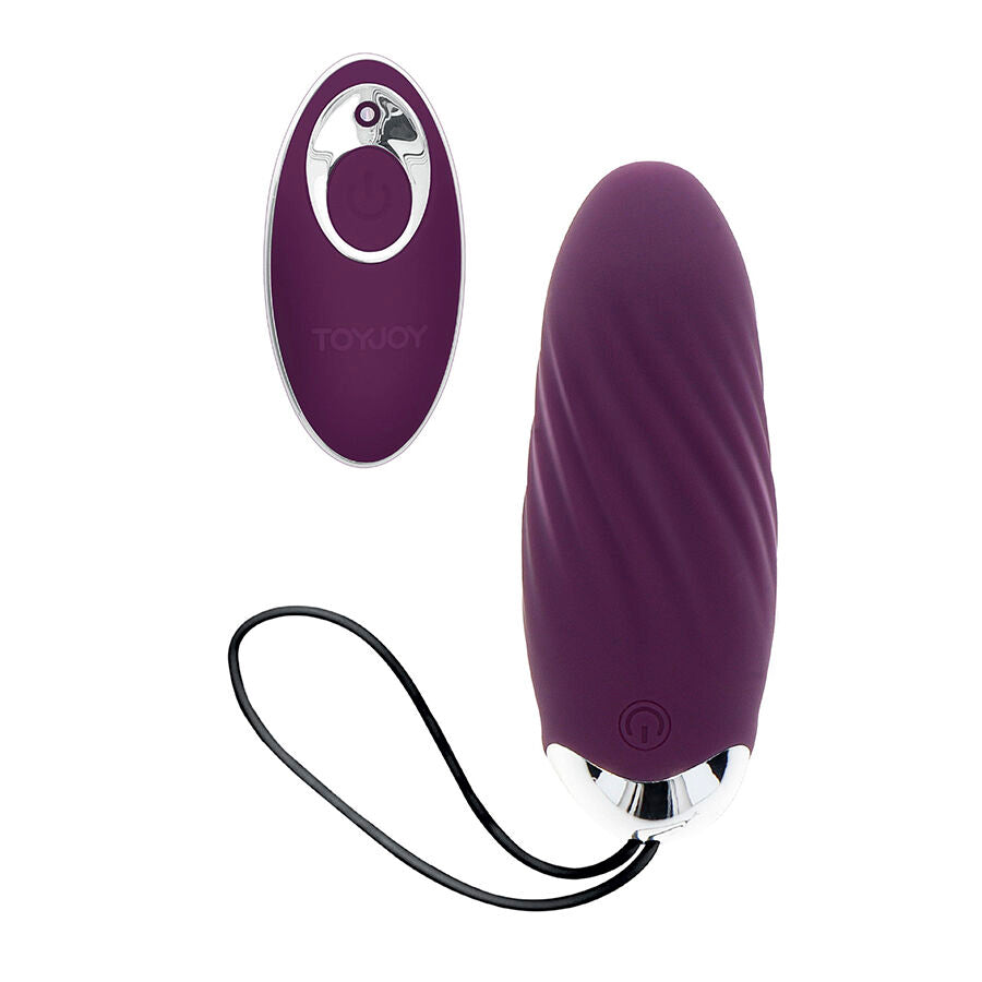 TOYJOY - HAPPINESS KNOCK KNOCK EGGSTAVAGANT VIBRATOR FERNBEDIENUNG LILA für sinnliche Momente allein oder zu zweit
