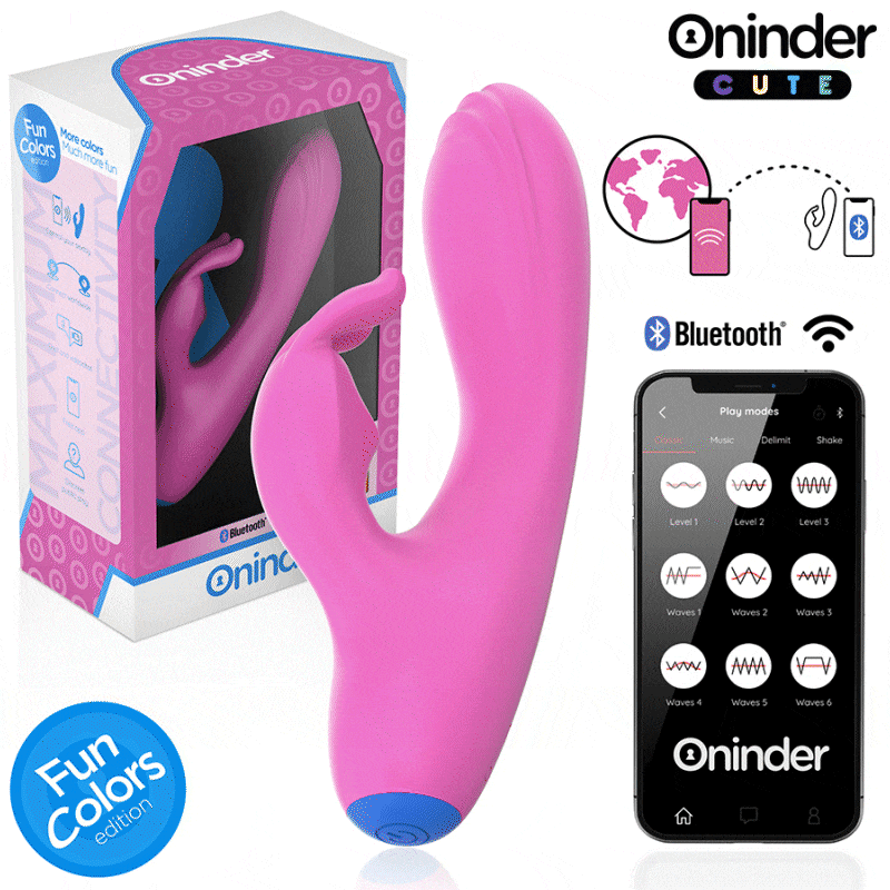 ONINDER CUTE Love Bunny | G-Punkt & Klitoris Vibrator App