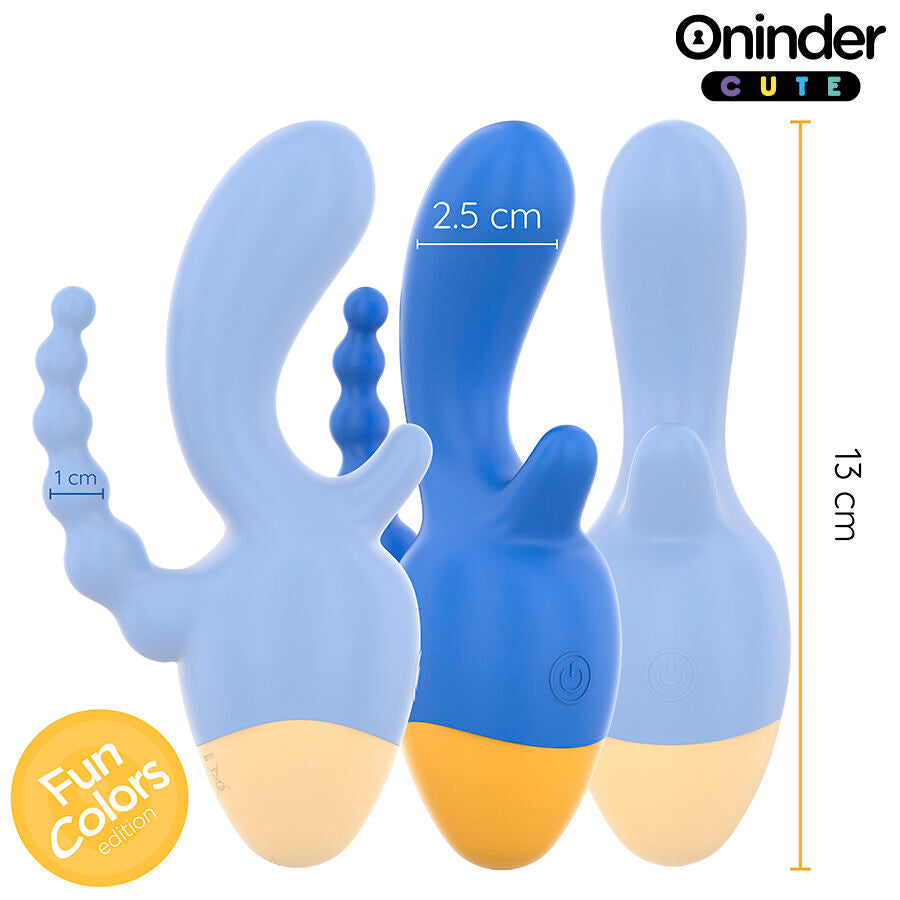 ONINDER CUTE Love 3 Some | Dreifachvibrator App-gesteuert Produktansicht und Details