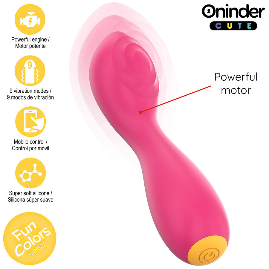 ONINDER CUTE Love Buddy Master | G-Punkt Vibrator App hochwertiges Sextoy bei Secret Pulse