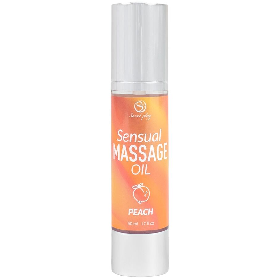 SECRETPLAY Pfirsich-Massageöl – Sinnliches Öl für Entspannung & erotische Momente Massageöl diskret online kaufen