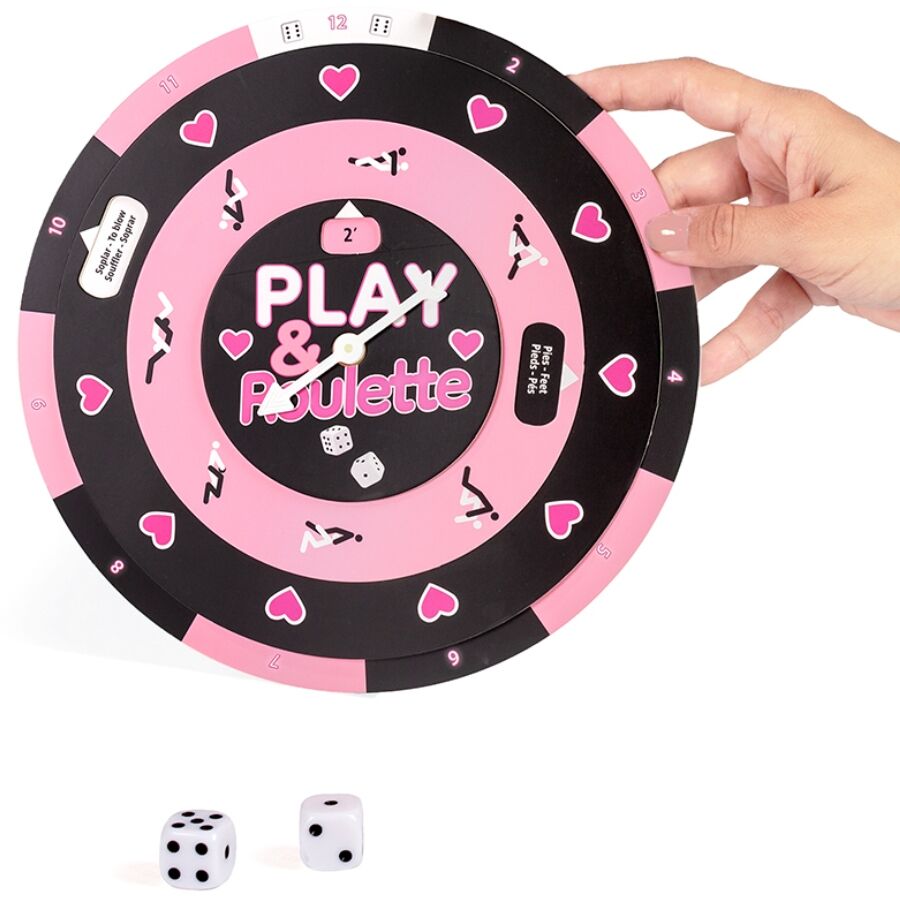 SECRETPLAY - SPIELEN & ROULETTE WÜRFEL- & ROULETTESPIEL (ES/PT/EN/FR) – Erotikspiel Bild 3