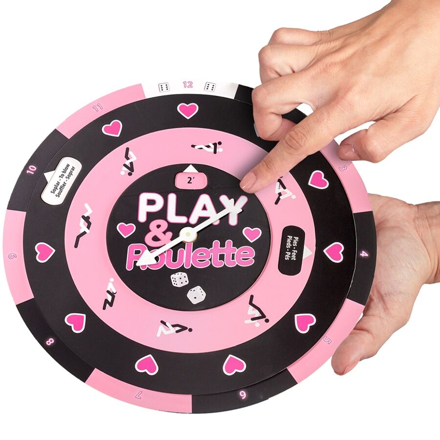 SECRETPLAY - SPIELEN & ROULETTE WÜRFEL- & ROULETTESPIEL (ES/PT/EN/FR) – Erotikspiel Bild 5