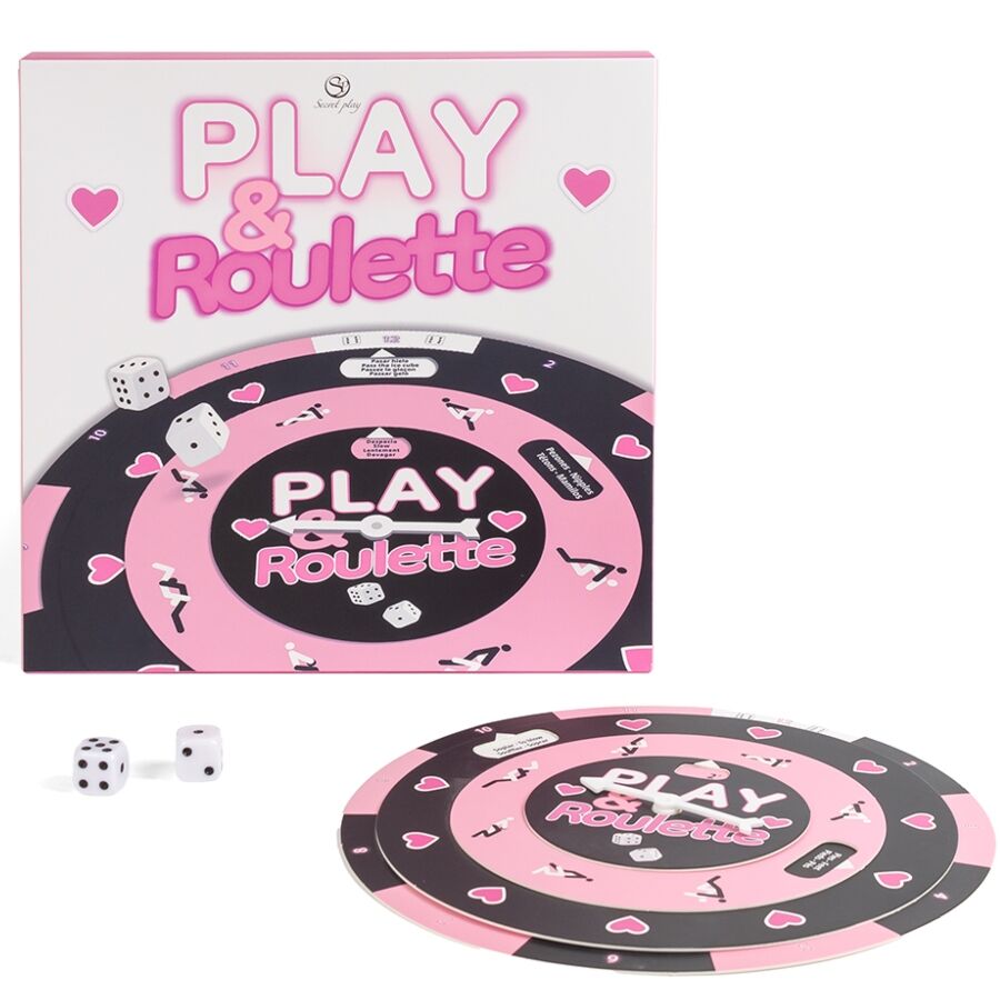 SECRETPLAY - SPIELEN & ROULETTE WÜRFEL- & ROULETTESPIEL (ES/PT/EN/FR) – Erotikspiel Bild 1