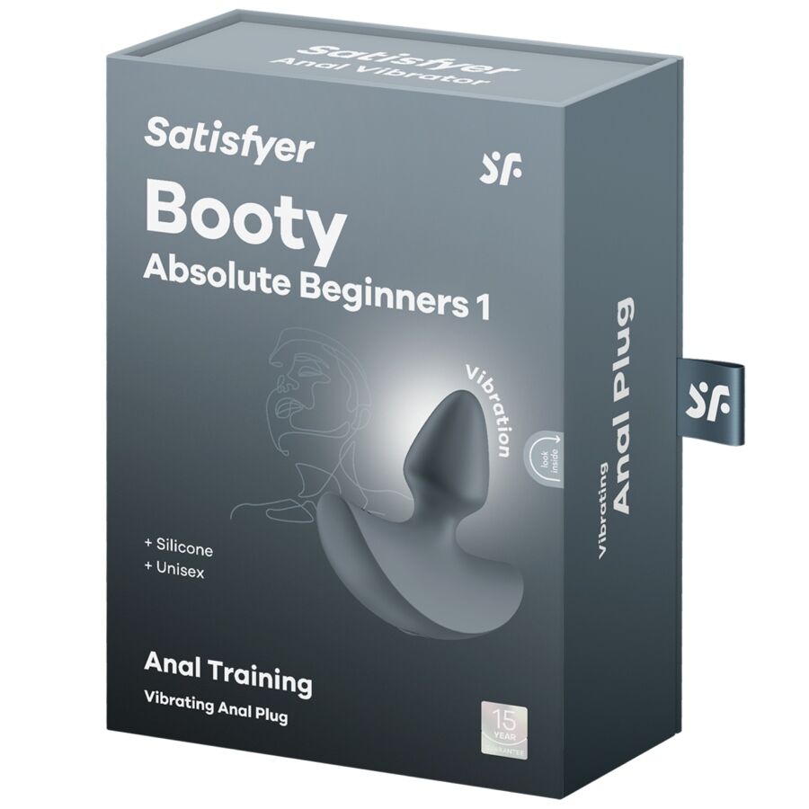SATISFYER - ABSOLUTER ANFÄNGER 1 PLUG ANALVIBRATOR hochwertiges Intimtoy