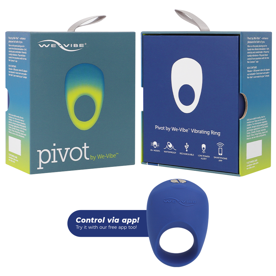 WE-VIBE - PIVOT VIBRATOR RING WIR VERBINDEN für intensive Stimulation und Self-Love