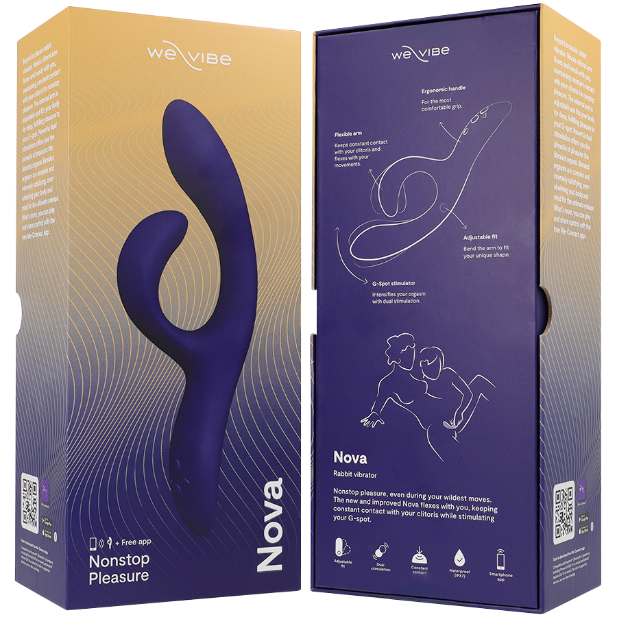 We-Vibe Nova 3 Rabbit Vibrator – G-Punkt & Klitoris, App-Steuerung, wasserdicht – Rabbit Vibrator Bild 13