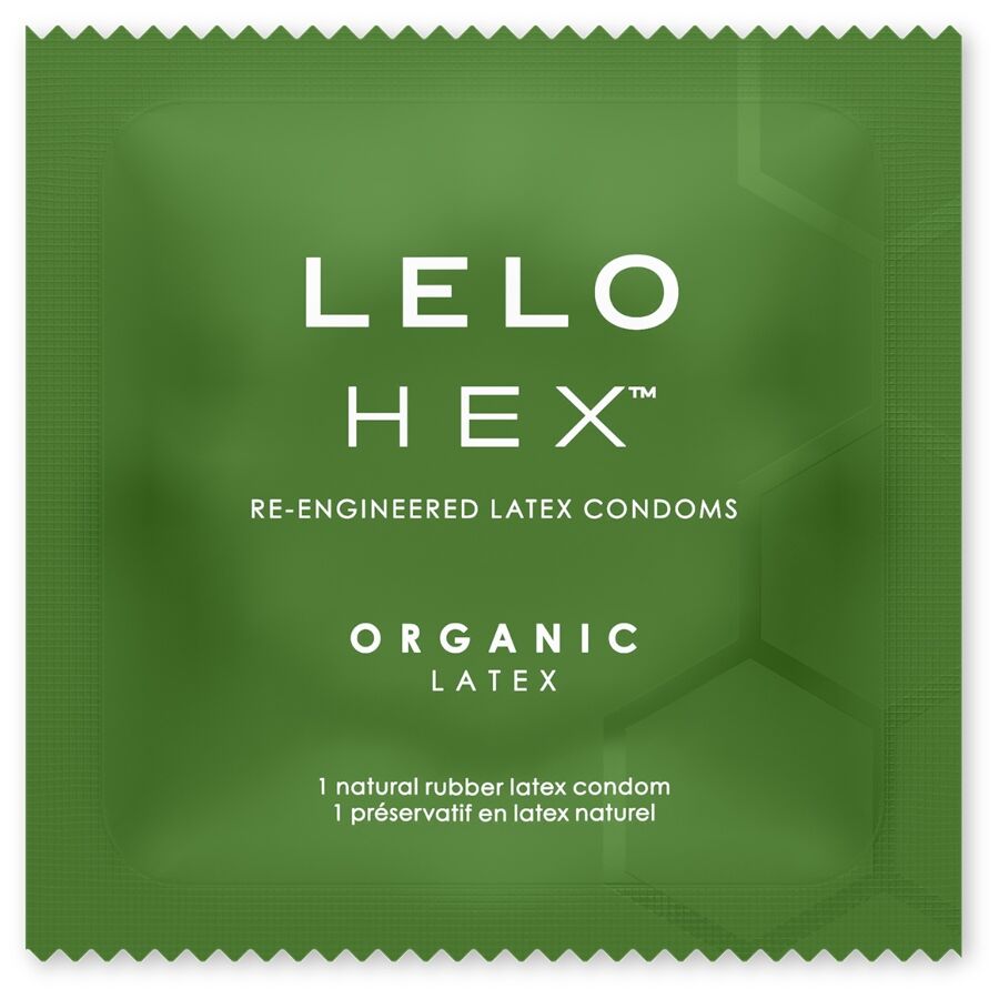 LELO - HEX BIO-KONDOMBOX 12 EINHEITEN Detailansicht bei Secret Pulse