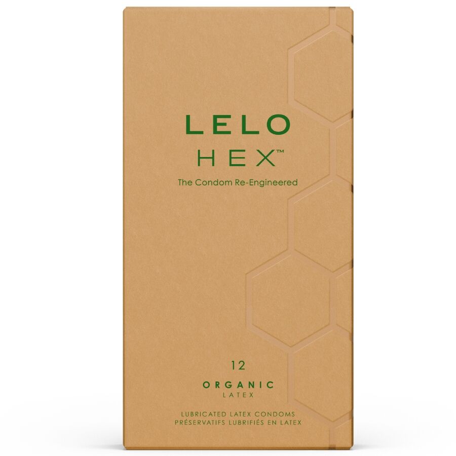 LELO - HEX BIO-KONDOMBOX 12 EINHEITEN Kondom-Set Produktansicht