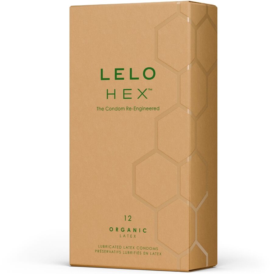 LELO - HEX BIO-KONDOMBOX 12 EINHEITEN für sinnliche Momente