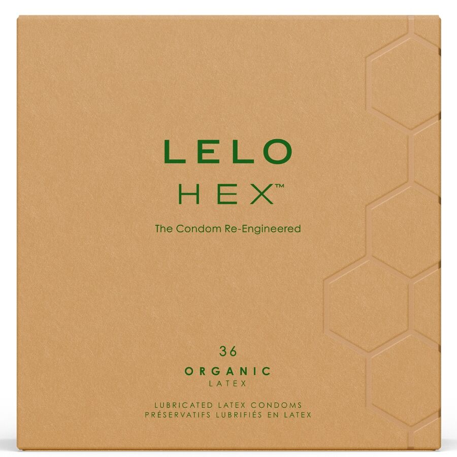 LELO - HEX BIO-KONDOMBOX 36 EINHEITEN Kondom-Set Produktansicht